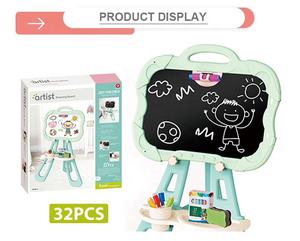 Juguete Educativo en Oferta, Pizarra Magnética de Doble Cara de Plástico para Estudiar y Dibujar con Borrador para Niños - Product Image 4