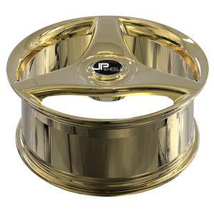 कस्टम मोनोबालोक गोल्ड क्रोमैड व्हील्स 22 इंच जाली कार रिम्स के साथ 22 इंच जाली एल्यूमीनियम मिश्र धातु कार व्हील - Product Image 3