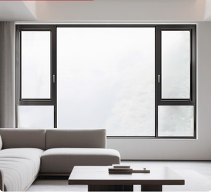 Aumegi Aluminium-Schiebe-Drehfenster für Häuser mit Insektenschutz, energiesparendes Dreh-Kipp-Fenster - Product Image 3