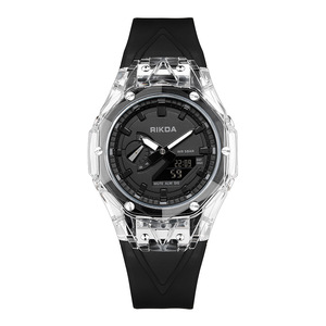 Montre de sport multifonctionnelle de forme angulaire Ga2100, série <span class=keywords><strong>g</strong></span>, style résistant aux chocs, <span class=keywords><strong>bracelet</strong></span> en silicone, double affichage <span class=keywords><strong>transparent</strong></span>, montres pour hommes - Product Image 1