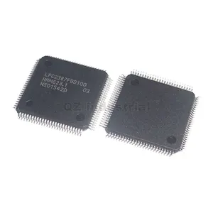QZ LPC23 Original IC MCU 16/32B 512KB FLSH 100LQFP Microcontrolador IC LPC2387FBD100