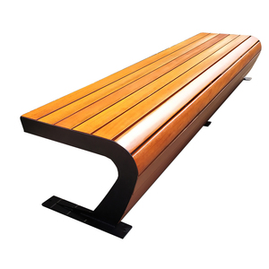 Panca personalizzata Premium con acciaio zincato <span class=keywords><strong>e</strong></span> seduta in legno massello ideale per strade commerciali parchi pubblici moderni panca all'aperto - Product Image 3