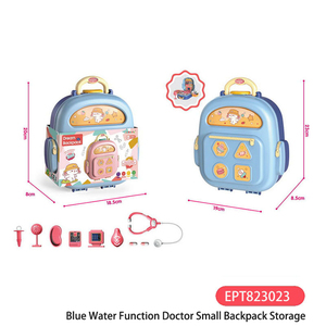 EPT Bleu Fonction Cabine de <span class=keywords><strong>Docteur</strong></span> Rangement Jouet Fille Jouets Médecin Filles Pas Cher Ensemble Enfants Médecin Pretend Play Kits pour Filles - Product Image 4
