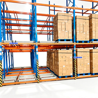 Étagère de stockage robuste pour entrepôt, rayonnage à palettes, unité d'étagère en acier haute capacité pour système de gestion des stocks