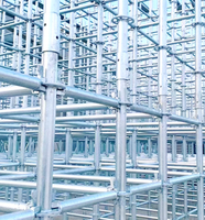 Système d'échafaudage Ringlock multidirectionnel galvanisé pour dalle et façade – Ensemble d'échafaudage pour la construction