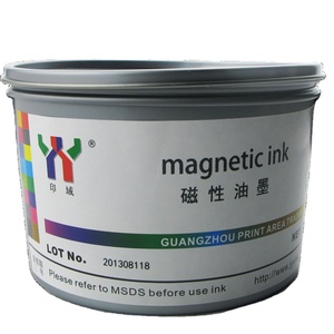 Anti-contraffazione Magnetico di Inchiostro Per Stampa Dello Schermo di colore nero - Product Image 1