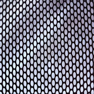 Tùy chỉnh màu đen dây lưới màn hình thép không gỉ đục lỗ kim loại loa nướng PVC lớp phủ tùy chỉnh xe Loa sắt lưới mô hình 030 - Product Image 5