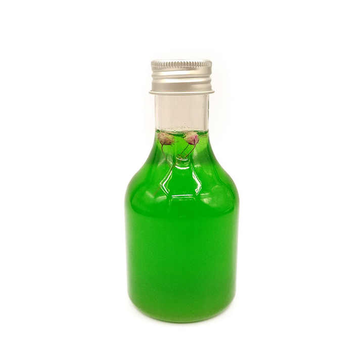 Small Juice Drinks Plastic Bottle with Alu lids