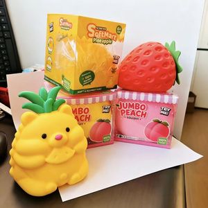 Nuevo Juguete Sensorial Antiestrés de Peluche Gigante de Durazno y Piña con Relleno de Harina, Juguete para Apretar con Caja de Color, 2026 - Product Image 6