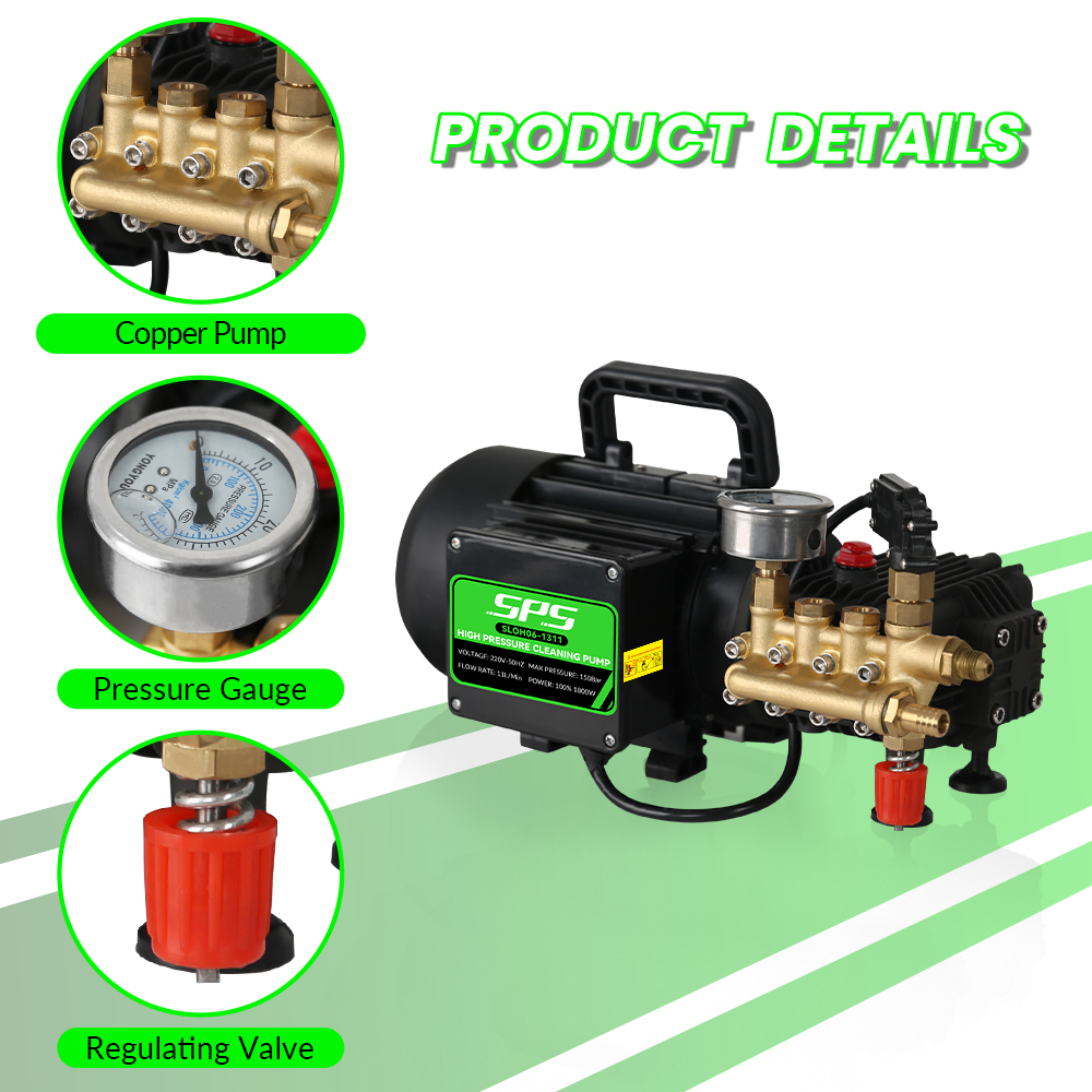 high pressure electric water pump 220v