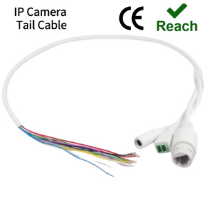 Cable de Conexión Personalizado para Cámara IP de 10 Núcleos y Doble <span class=keywords><strong>Red</strong></span>, Arnés de Cableado Multifuncional a Prueba de Agua - Product Image 3
