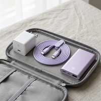 Cable de Datos Ecológico TPE MFI de Alta Calidad Personalizado Tipo C a Tipo C 3A de Carga Rápida para Teléfono Móvil, Computadora y Cámara