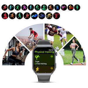 Qy <span class=keywords><strong>Hot</strong></span> Bán 2.01 Inch LCD Thông Minh Đồng Hồ Cho Nam Giới Phụ Nữ Silica Gel Ban Nhạc IP67 Không Thấm Nước Cho Cuộc Gọi Nhịp Tim Bước Tracker - Product Image 5