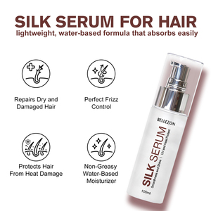 Il siero per la stampa di seta protegge i capelli dai danni causati dal calore riduce il siero per capelli - Product Image 4