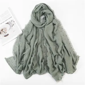 New Summer Cotton Linen Scarf For Women Solid Sunscreen Thin Scarves Soft Shawl Foulard TR Cotton Spring Female Wrap Shawls