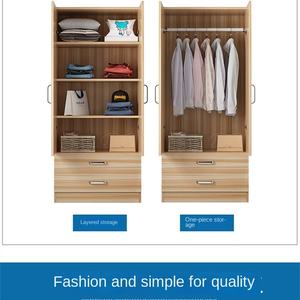 Petite <span class=keywords><strong>armoire</strong></span> étroite à deux portes pour chambre locative, hauteur 50 cm, longueur <span class=keywords><strong>60</strong></span> cm, <span class=keywords><strong>largeur</strong></span> 70 cm, <span class=keywords><strong>profondeur</strong></span> <span class=keywords><strong>80</strong></span> cm, MDF moderne pour chambre à coucher - Product Image 3