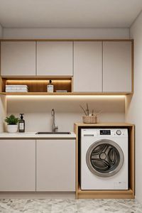 Set di Mobili Moderni per Dispensa e <span class=keywords><strong>Soggiorno</strong></span>, Isola <span class=keywords><strong>Cucina</strong></span> Laccata, Armadietti di Qualità, Design Elegante - Product Image 5