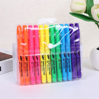 Ensemble de stylos aquarelles colorés à grande capacité, pointe épaisse, pour enfants et étudiants, lavables, vente en gros