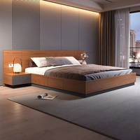 Lit Tatami Modulaire Personnalisable Minimaliste Moderne avec Boîte de Rangement Sous le Lit BTLB053 pour la Maison ou les Appartements
