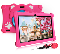 Tablette éducative Android 14 pour enfants de 3 à 12 ans, 10 pouces, A33 64 bits, Quad-core, 6000 mAh, tablettes de jeu pour enfants, cadeau
