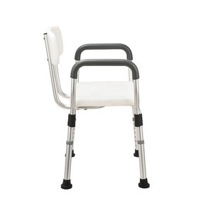 Silla de Ducha Wei Yikang con Reposabrazos y Respaldo, Altura Ajustable, Equipo de Seguridad para Baño para Personas Mayores y con Discapacidad - Product Image 4