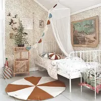 תוספות טחנת רוח רצפת מחצלת תינוק טיפוס טיפוס ילדים שטיח מיטת מיטת וילון שטיח לחיות מחמד חדר ילדים דקור שטיח