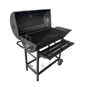 Outdoor Barbecue Oil Drum <strong>Charcoal</strong> Bbq Double Cooking Area Barrel <strong>Grill</strong> <strong>Charcoal</strong> Bbq Smoker <strong>Grill</strong> - Product Image 4