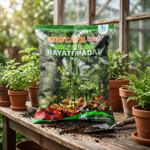 Engrais organique en poudre Biotani Plus pour l'agriculture, les cultures céréalières et les plantes horticoles, Makassar, Indonésie - Product Image 1