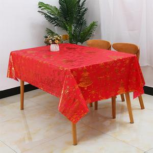 Giáng sinh thiết kế PVC in ren Khăn trải bàn cho lễ hội Giáng sinh trang trí - Product Image 4