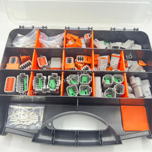 2-12PIN 여성 방수 자동차 DTM 커넥터 DC 케이블 커넥터 금속 2 핀 전원 IP67 LED 모델 1060-20-0122 - Product Image 6