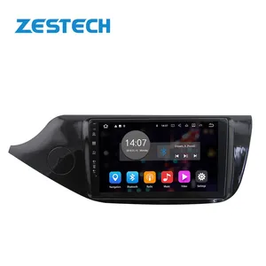 ZESTECH fabrika MTK 8227 4 çekirdek araba video dvd OYNATICI KIA Ceed için 2GB + 32GB 1280*720 2.5D ekran IPS WIFI USB DSP DAB MP3