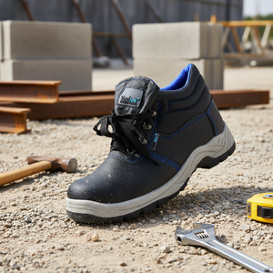 Bottes de sécurité Vaultex très vendues, avec embout en acier, anti-perforation, antidérapantes, Botas De Seguridad pour entrepôts industriels et chantiers - Product Image 2