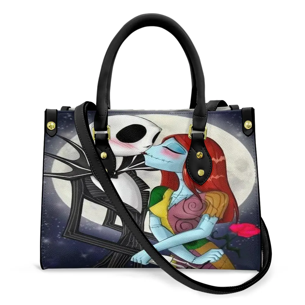 Jack Skelli ngton Luxus Handtasche Umhängetasche Damen Damen Leder Handtaschen Damen Luxus Custom Logo Damenmode Casual Bag
