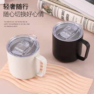 Taza térmica de viaje personalizada de 12Oz, taza térmica de café de acero inoxidable con tapa - Product Image 4