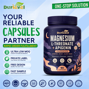 Brain Focus Blend OEM <strong>Bulk</strong> <strong>Magnesium</strong> L Threonate Apigenin Capsules Private Label Wholesale GMP NSF Certified Vegan Sugar Free - Product Image 1