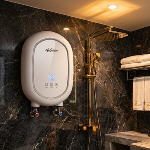 Calentador de Agua Eléctrico Instantáneo Ovalado IPX4 a Prueba de Agua, Termostato Inteligente, Calentador de Agua para Apartamento, Ducha, Agua Caliente - Product Image 1