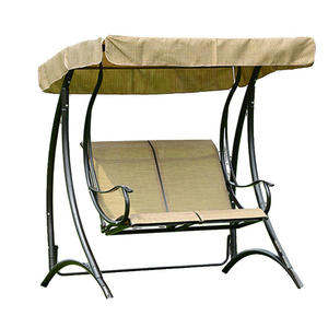 Design unico tutto il tempo confortevole tessuto amaca sedia altalena con supporto in acciaio per uso esterno giardino scuola - Product Image 2