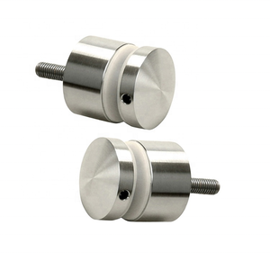 Оптовая продажа, современная настенная стойка из нержавеющей стали для стеклянных кабельных перил для лестниц, Балконный поручень, зеркальная отделка - Product Image 3