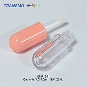 หลอดลิปกลอสเปล่าแบบกำหนดเอง ขนาด 3-5 มล. บรรจุภัณฑ์พลาสติกสำหรับลิปกลอส ลิปสติกแบบน้ำ ขายส่ง - Product Image 4