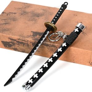 หนึ่งชิ้นสร้อยคอเหยี่ยวตาข้ามเจ็ดขุนศึกของทะเล mihawk มีดสีดำสร้อยคอคืนมีดอะนิเมะสินค้าในกล่อง - Product Image 6