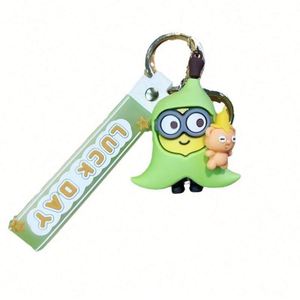Wholesale Customized Own Designs Anime Game Silicone Keychain Pendant 3D Car Keychain Creative Mini Keychain - Product Image 4