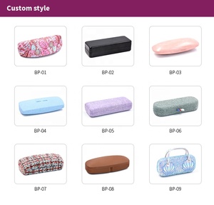 Bestpackaging vỏ cứng kính trường hợp với logo tùy chỉnh kim loại kính hộp sợi nhỏ Kính mắt trường hợp - Product Image 4