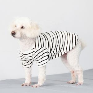 Disfraz para Mascotas, Camisa para Perro Pit <span class=keywords><strong>Bull</strong></span> con Rayas Rojas y Blancas, Suéter de Lujo de Algodón Tejido para Perro, Verano - Product Image 5