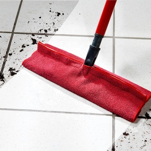 Mopa de Microfibra Lavable con Cinta Mágica para el Hogar, Paño de Limpieza Reutilizable, Reemplazo para Escoba - Product Image 1
