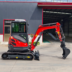 Mini nhỏ bánh xích máy xúc đất đào hầm với động cơ diesel máy mini Digger Bagger để bán - Product Image 2