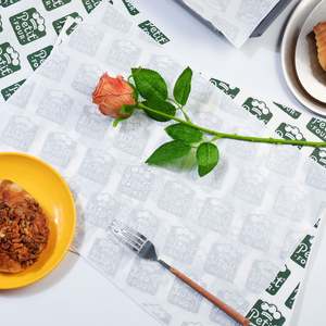 Papel de Envolver Antigrasa Recubierto Ecológico de Grado Alimenticio para Sándwiches, Hamburguesas, Pizza y Panadería - Product Image 5