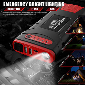 18000mAh 4000A corrente di picco Auto di emergenza centrale elettrica a LED a prova di scintilla USB-A uscita per Auto <span class=keywords><strong>Multi</strong></span> funzione <span class=keywords><strong>Jump</strong></span> <span class=keywords><strong>Starter</strong></span> - Product Image 4