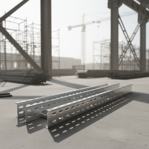 Plateau de câblage trapézoïdal en <span class=keywords><strong>acier</strong></span> inoxydable 304/316 galvanisé à chaud, robuste, pour pose de câbles extérieurs, étanche, pour applications électriques - Product Image 1