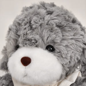 Jouet en peluche Kawaii Fluffy Puppy Dog Custom Made Stuffed Lamb Bernese Mountain Dog Toy - Product Image 3