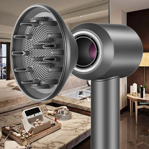 Potente 1600W salone <span class=keywords><strong>asciugacapelli</strong></span> con onda sonora verticale completa fabbrica HD07 HD08 HS05 con pettine <span class=keywords><strong>asciugacapelli</strong></span> ad alta velocità - Product Image 1